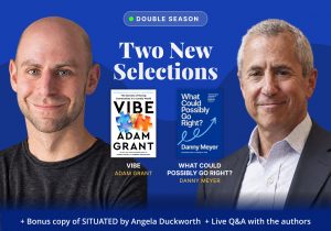 Vibe and What Could Possibly Go Right? Next Big Idea Club Gift Selections