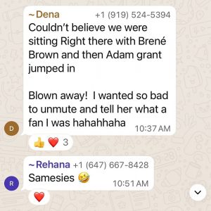 Next Big Idea Club private community