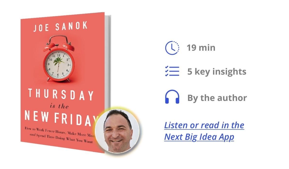 Thursday Is the New Friday By Joe Sanok