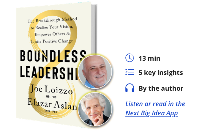 Boundless Leadership: The Breakthrough Method to Realize Your Vision, Empower Others, and Ignite Positive Change  By Joe Loizzo and Elazar Aslan