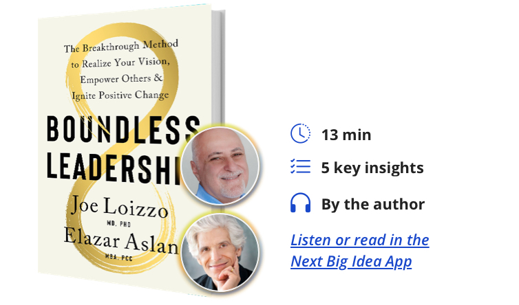 Boundless Leadership: The Breakthrough Method to Realize Your Vision, Empower Others, and Ignite Positive Change By Joe Loizzo and Elazar Aslan