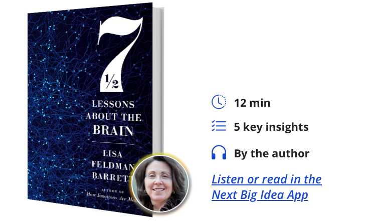 Seven and a Half Lessons About the Brain By Lisa Feldman Barrett