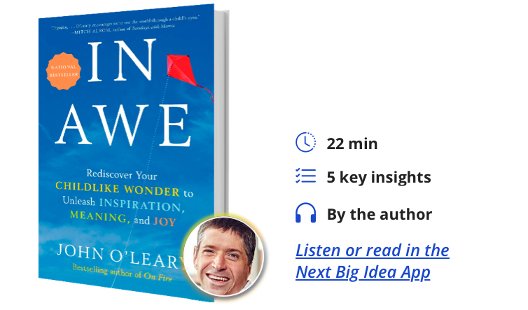 In Awe: Rediscover Your Childlike Wonder to Unleash Inspiration, Meaning, and Joy By John O'Leary