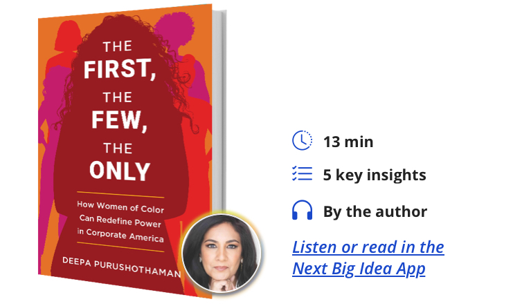 The First, the Few, the Only by Deepa Purushothaman: How business