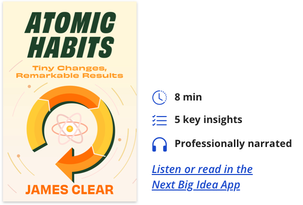 Atomic Habits by James Clear