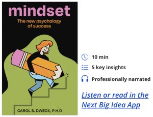 Key Insights Summary of Mindset by Carol s. Dweck