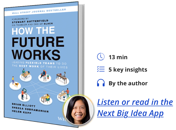 How the Future Works: Leading Flexible Teams to Do the Best Work of Their Lives by Helen Kupp