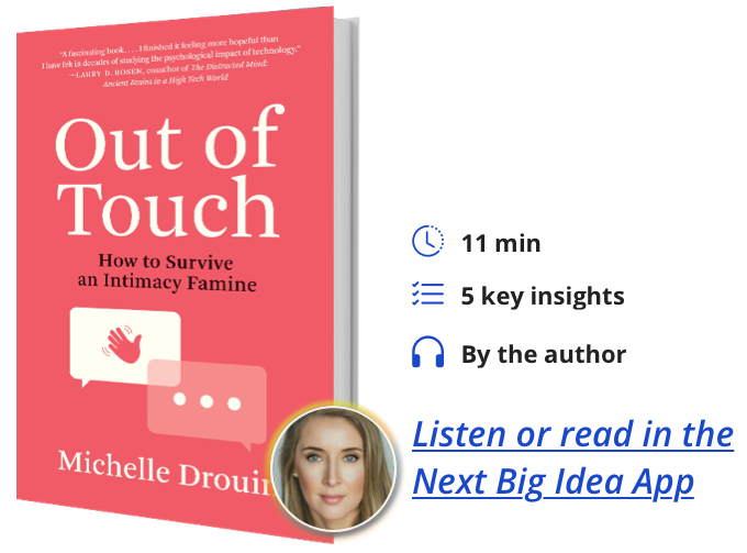 Out of Touch: How to Survive an Intimacy Famine By Michelle Drouin