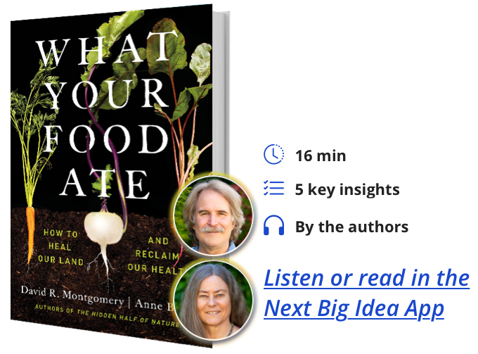 What Your Food Ate: How to Heal Our Land and Reclaim Our Health by Anne Biklé and David Montgomery