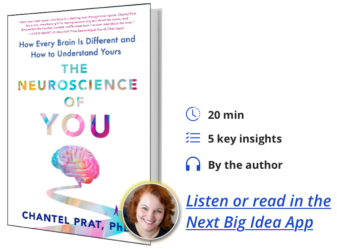 The Neuroscience of You: How Every Brain is Different and How to Understand Yours By Chantel Prat