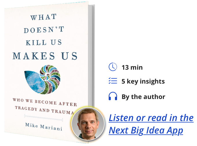 What Doesn't Kill Us Makes Us: Who We Become After Tragedy and Trauma By Mike Mariani