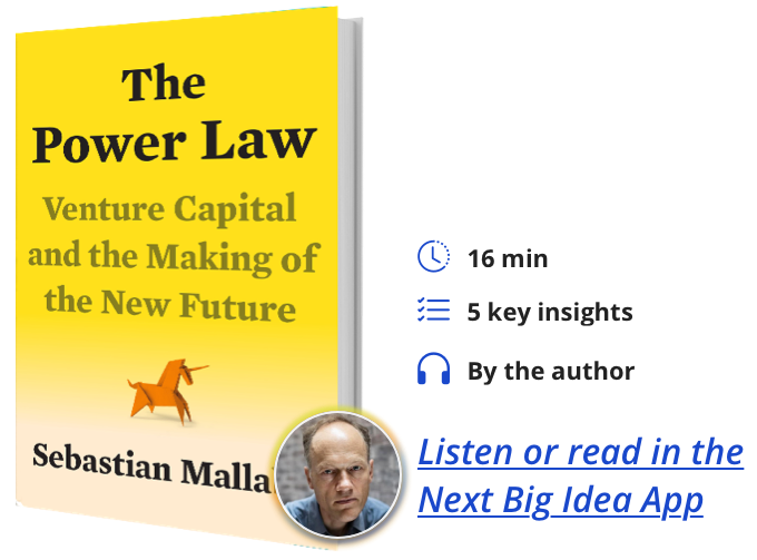 The Power Law: Venture Capital and the Making of the New Future By Sebastian Mallaby