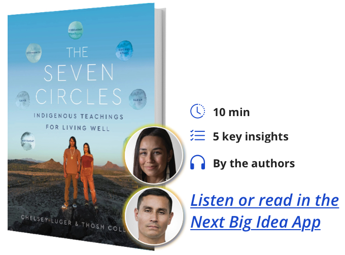 The Seven Circles: Indigenous Teachings for Living Well By Chelsey Luger & Thosh Collins
