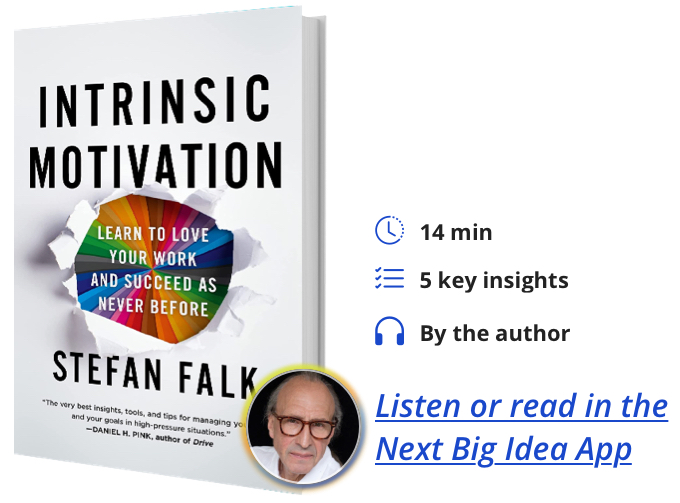 Intrinsic Motivation: Learn to Love Your Work and Succeed as Never Before By Stefan Falk