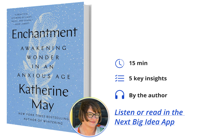 Enchantment: Awakening Wondering in an Anxious Age By Katherine May Next Big Idea Club