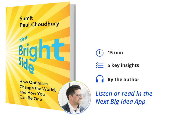 The Bright Side Sumit Paul-Choudhury Next Big Idea Club