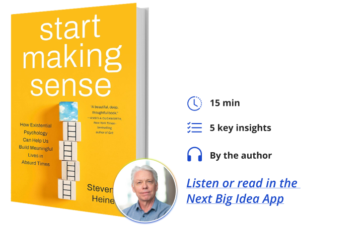 Start Making Sense Steven Heine Next Big Idea Club