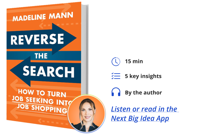 Reverse the Search Madeline Mann Next Big Idea Club Book Bite