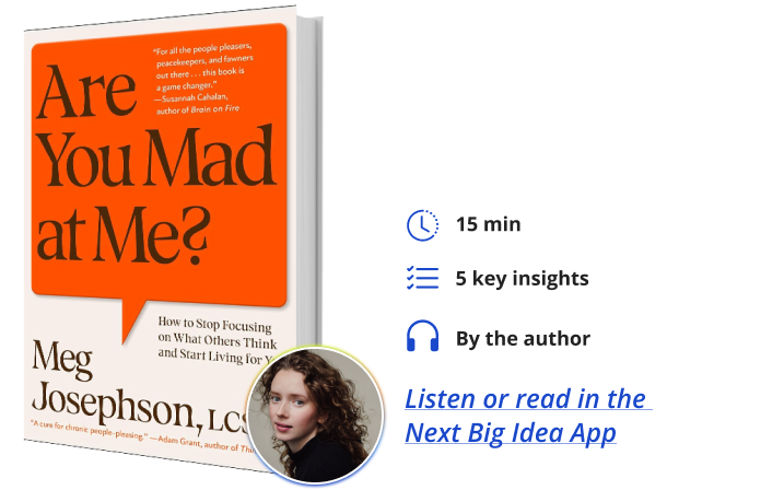 Are You Mad At Me Meg Josephson Book Bite Next Big Idea Club