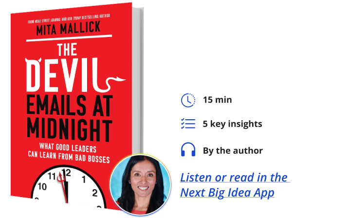 The Devil Emails at Midnight Mita Mallick Next Big Idea Club Book Bite