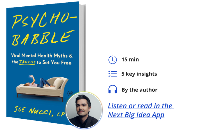 Psychobabble Joe Nucci Next Big Idea Club Book Bites Must Read