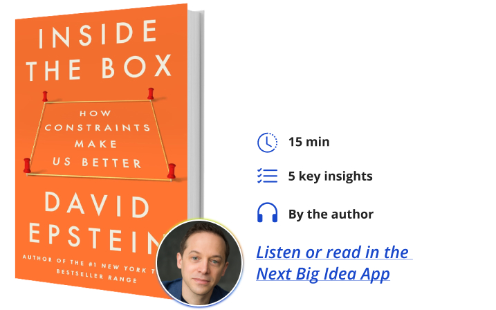Inside the Box David Epstein Next Big Idea Club Book BIte