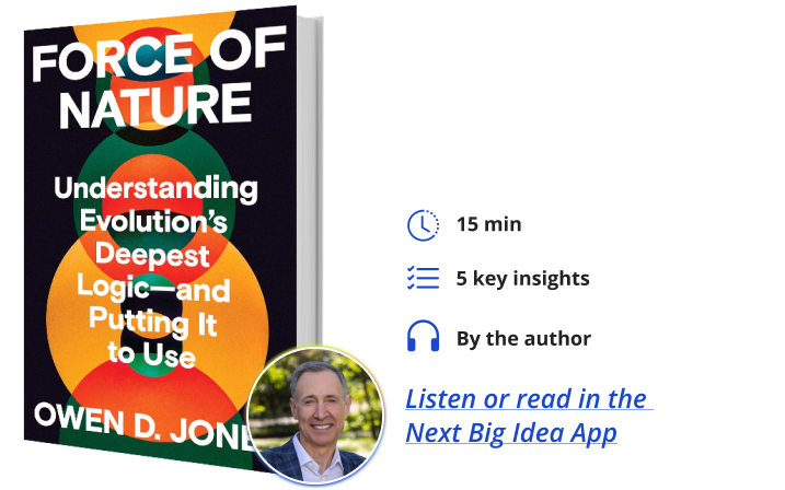 Force of Nature Owen Jones Next Big Idea Club Book Bite