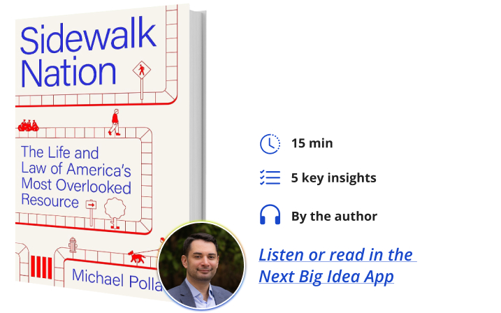 Sidewalk Nation Michael Pollack Next Big Idea Club Book Bite