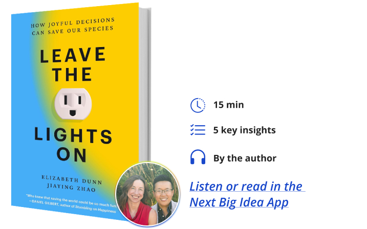 Leave the Lights On Elizabeth Dunn Jiaying Zhao Next Big Idea Club Book Bite