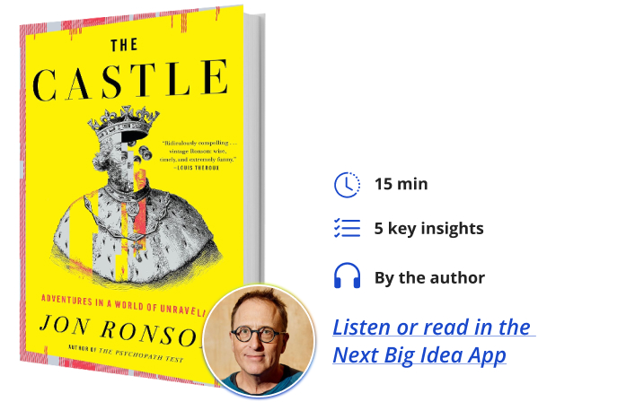 The Castle Jon Ronson Next Big Idea Club Book Bite
